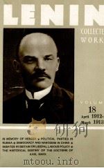 COLLECTED WORKS VOLUME 18（ PDF版）