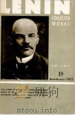 COLLECTED WORKS VOLUME 19（ PDF版）