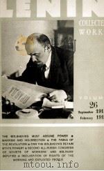 COLLECTED WORKS VOLUME 26（ PDF版）