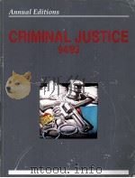 CRIMINAL JUSTICE 94/95（1994 PDF版）
