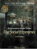 STUDY GUIDE WITH CLASSIC READINGS TO ACCOMPANY THE SOCIAL EXPERIENCE SECOND EDITION 1990 PDF电子版封面 0070669775