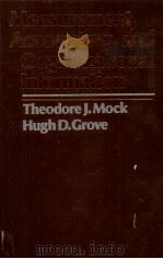 MEASUREMENT ACCOUNTING AND ORGANIZATIONAL INFORMATION（1978 PDF版）
