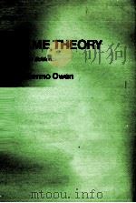 GAME THEORY SECOND EDITYON 1982 PDF电子版封面 0125311508