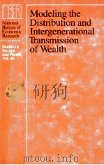 MODELING THE DISTRIBUTION AND INTERGENERATIONAL TRANSMISSION OF WEALTH（1980 PDF版）