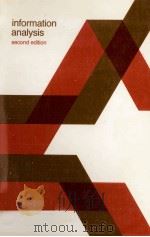 INFORMATION ANALYSIS SECOND EDITION（1980 PDF版）