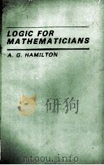 LOGIC FOR MATHEMATICIANS（1978 PDF版）