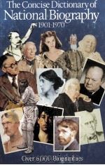 THE DICTIONARY OF NATIONAL BIOGRAPHY THE CONCISE DICTIONARY（1982 PDF版）