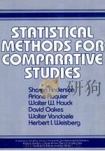STATISTICAL METHODS FOR COMPARATIVE STUDIES:TECHNIQUES FOR BIAS REDUCTION（1979 PDF版）
