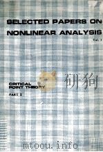 SELECTED PAPERS ON NONLINEAR ANALYSISVOL.1（ PDF版）