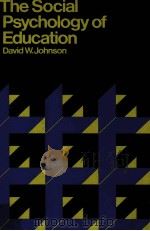 THE SOCIAL PSYCHOLOGY OF EDUCATION（1970 PDF版）