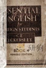 ESSENTIAL ENGLISH BOOK IV PDF电子版封面 C.E.ECKERSLEY