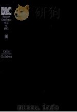 THE BRITISH LIBRARY GENERAL SUBJECT CATALOGUE 1975 TO 1985 10（1986 PDF版）