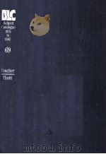 THE BRITISH LIBRARY GENERAL SUBJECT CATALOGUE 1975 TO 1985 69 1986 PDF电子版封面 0862917190