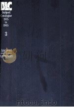 THE BRITISH LIBRARY GENERAL SUBJECT CATALOGUE 1975 TO 1985 3（1986 PDF版）
