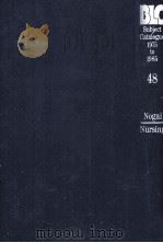 THE BRITISH LIBRARY GENERAL SUBJECT CATALOGUE 1975 TO 1985 48 1986 PDF电子版封面 0862916984