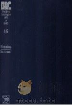 THE BRITISH LIBRARY GENERAL SUBJECT CATALOGUE 1975 TO 1985 46（1986 PDF版）