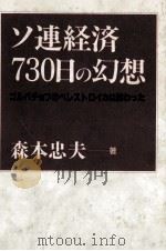 ソ連経済730日の幻想 1990 PDF电子版封面 森本忠夫