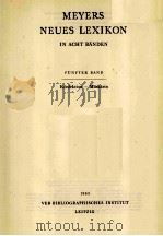 MEYERS NEUES LEXIKON IN ACHT B?NDEN FüNFER MUSKARIN 1963 PDF电子版封面