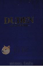 DUDEN FREMDW?RTERBUCH DUDEN BAND 5（1982 PDF版）