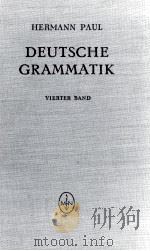 DEUTSCHE GRAMMATIK VON HERMANN PAUL BAND IV WORTBILDUNGSLEHRE 3.AUFLAGE（1957 PDF版）