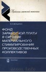 ФОНД ЗАРАБОТНОЙ ПЛАТЫ В СИСТЕМЕ МАТЕРИАЛЬНОГО СТИМУЛИРОВАНИЯ ПРОИЗВОДСТВЕННЫХ КОЛЛЕКТИВОВ 1987 PDF电子版封面 Я.И.ФЕЛЬДМАН