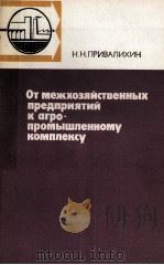 ОТ МЕЖХОЗЯЙСТВЕННЫХ ПРЕЦПРИЯТИЙ К АГРО ПРОМЫШЛЕННОМУ КОМПЛЕКСУ 1983 PDF电子版封面 Н. Н. ПРИВАЛИХИН