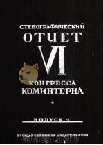 МЕЖДУНАРОДНОЕ ПОЛОЖЕНИЕ И ЗАДАЧИ КОМИНТЕР НА（1929 PDF版）