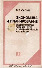 ЭКОНОМИКА И ПЛАНИРОВАНИЕ 1984 PDF电子版封面 В.В. САЛИЙ
