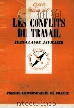 LES CONFLITS DU TRAVAIL 1976 PDF电子版封面 JEAN CLAUDE JAVILLIER