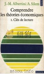 COMPRENDRE LES THéORIES éCONOMIQUES（1983 PDF版）