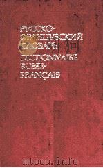 DICTIONNAIRE RUSSE FRAN?AS 1985 PDF电子版封面