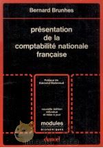 PRéSENTATION DE LA COMPTABILITé NATIONALE FRAN?AISE 1980 PDF电子版封面