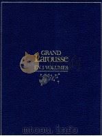GRAND LAROUSSE  EN 5 COLUMES  TOME 1:A（1987 PDF版）