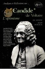 《CANDIDE》DE VOLTAIRE 1982 PDF电子版封面 L'OPTIMISME