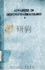 ADVANCES IN IMMUNOPHARMACOLOGY 4（1989 PDF版）