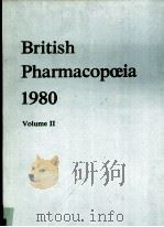 BRITISH PHARMACOPOEIA 1980 VOLUMEⅡ（ PDF版）
