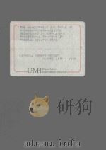The development and trial of microcomputer-assisted techniques to supplement traditional Training in（1984 PDF版）