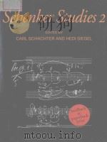 Schenker studies 2（1999 PDF版）