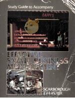 EFFECTIVE SMALL BUSINESS MANAGEMENT 1984 PDF电子版封面 0675202558 Linda G.Mitchell