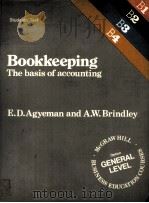 BOOKKEEPING THE BASIS OF ACCOUNTING STUDENTS TEXT 1978 PDF电子版封面
