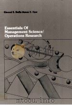 ESSENTIALS OF MANAGEMENT SCIENCE OPERATIONS RESEARCH（1977 PDF版）