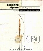 BEGINNING ALGEBRA WITH APPLICATIONS FOURTH EDITION（1996 PDF版）