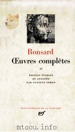 Oeuvres complètes : II（1950 PDF版）
