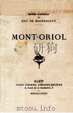 Oeuvres Complètes de Guy de Maupassant : 7（1902 PDF版）
