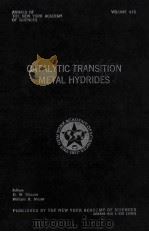 CATALYTIC TRANSITION METAL HYDRIDES（1983 PDF版）