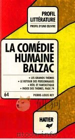 La comédie humaine 1979 PDF电子版封面 2218045893