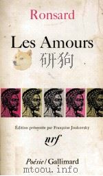 Les amours 1974 PDF电子版封面 2070321347