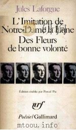L'Imitation de notre-dame la lune des fleurs de bonne volonté 1979 PDF电子版封面
