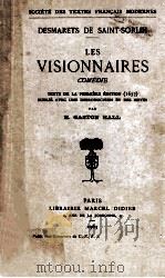 les Visionnaires 1963 PDF电子版封面