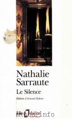Le silence   1998  PDF电子版封面  9782070386697   